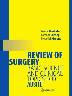 cover image of Review of Surgery